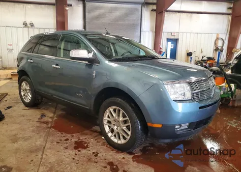 2010 Lincoln Mkx z USA, uszkodzony, nr VIN 2LMDJ6JC1ABJ07892